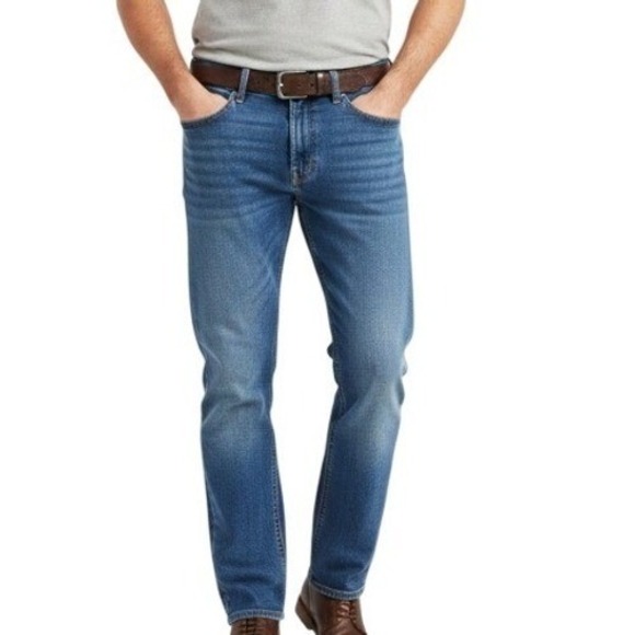 Levi's Other - Levi's 541 Jeans Mens 34x31 Blue Medium Wash Regular Straight Leg Stretch‎ Denim